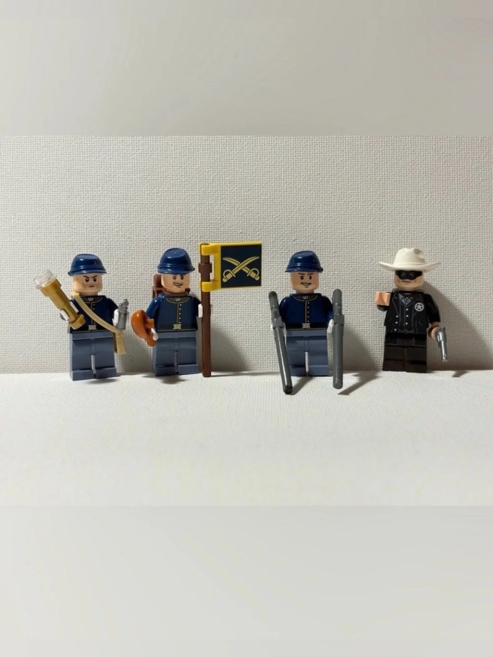LEGO Minifigures Lone Ranger with Calvary and all shown Minifigure LEGOS toys